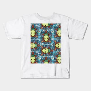 Radish and Knife Coat of Arms Kids T-Shirt